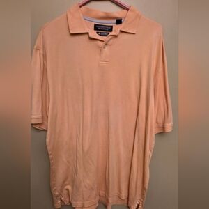 Roundtree & Yorke Men's Orange Polo Shirt